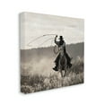 thumbnail image 4 of Stupell Industries Western Cowboy with Lasso Animals & Insects Photography Gallery Wrapped Canvas Art Print Wall Art, 24 x 24, 4 of 8