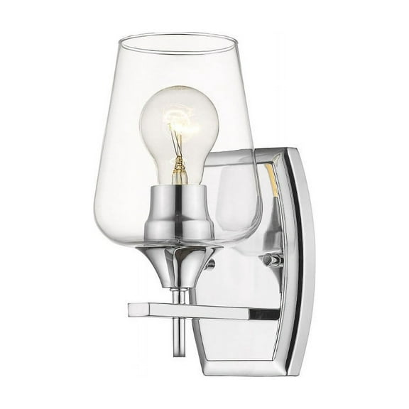 Z-Lite 1 Light Wall Sconce 473-1S-CH, Chrome