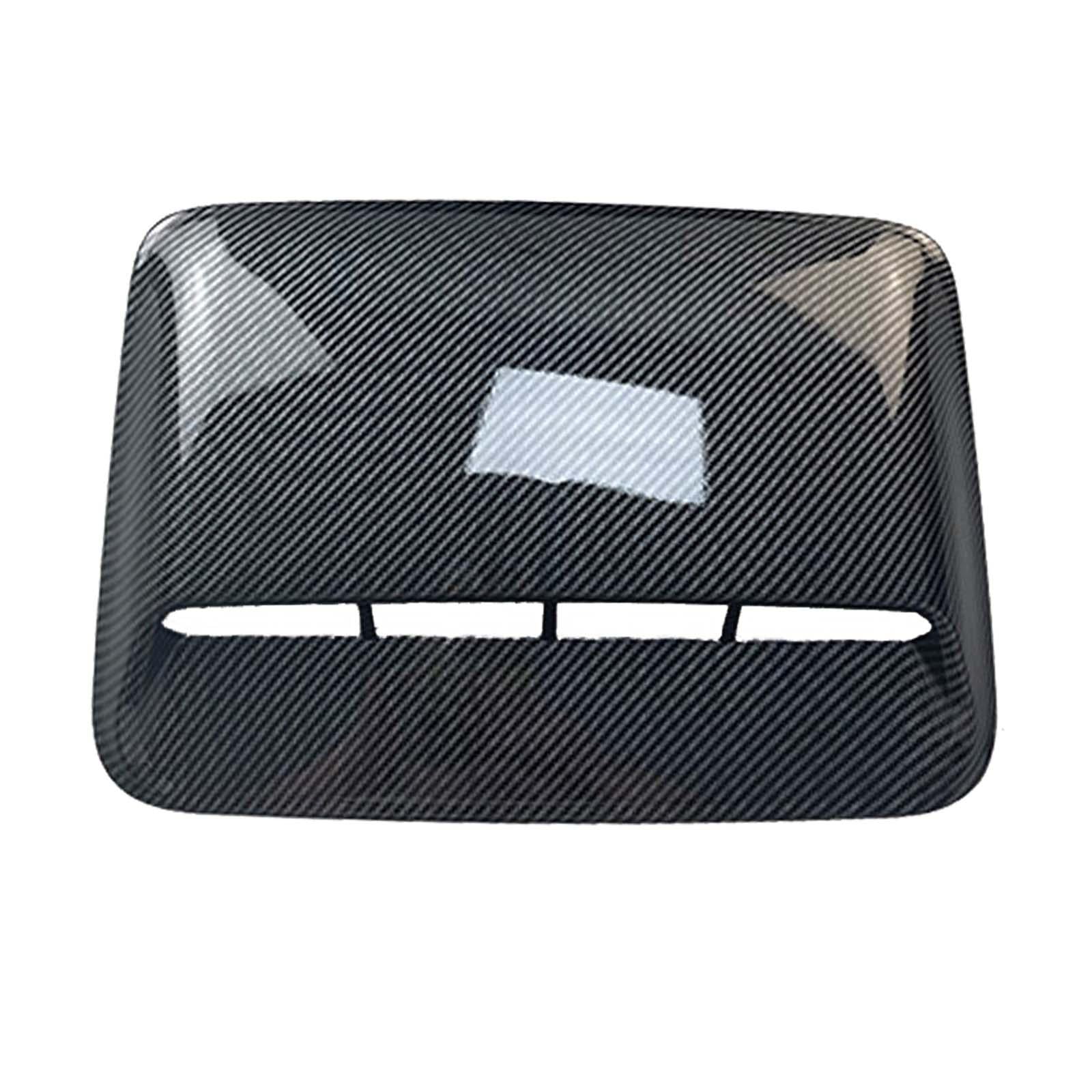 Nishiyuenyi Hood Body Air Decorative Intake Replaces Car Hood Vent for Car Modification Carbon Fiber Pattern
