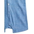 thumbnail image 3 of Wonder Nation Baby Boys Cotton Denim Shortie Romper with Short Sleeves, Sizes 0/3M-24M, 3 of 3