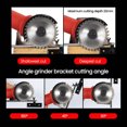 thumbnail image 4 of yeacher Support Multifonction pour Moulin à Angle HSS, Support de Coupe Professionnel avec Base Réglable pour Moulin à Angle de 100mm, 4 of 5