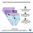 thumbnail image 7 of Textiel Trade Girl's Frozen Assorted Briefs (4-Pack), 7 of 7