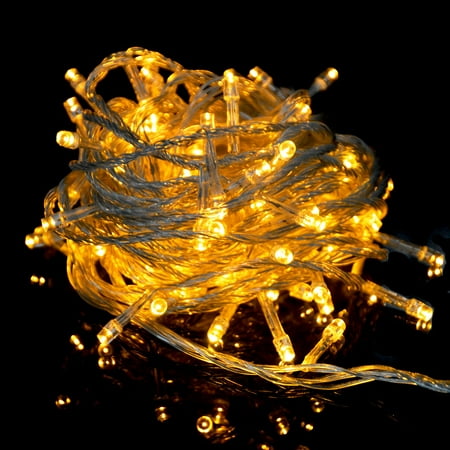Ablegrid M Christmas Wedding Yellow Fairy String Lights With 8 Function Controller Ablegrid M Christmas Wedding Yellow Fairy String Lights With 8 Function Controller