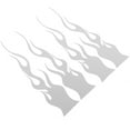 thumbnail image 4 of Miangastore 1 Sheet Simulation Flame Stickers For Car Computer Motorcycle Helmet Decoration Waterproof Fire Decals For Skateboards Bikes And Helmets White, 4 of 8