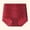 Red, variant on Women's Panties High Waisted Seamless Underwear Thin Ice Silk Comfortable Breathable Shaping Panties Underwear for Women