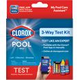 thumbnail image 3 of (12 pack) Clorox Pool&Spa 3-Way Test Kit pH, Chlorine, or Bromine 4.8 ounces, 3 of 10