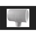 thumbnail image 1 of Charlotte Pipe & Foundry 42491 T-Shirt Réducteur PVC Horaire 40 - Blanc, 1 of 1