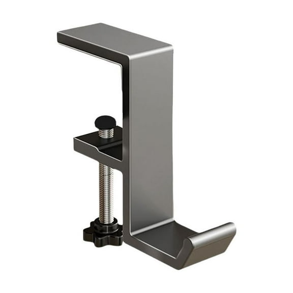 Christmas Stocking Mantel Holders,Fireplace Stocking and Garland Hanger, Desk Hook with Adjustable Arm Clamp Womens Handbag and Christmas Stockings Holder Han ger for Xmas Party Decoration