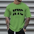 thumbnail image 2 of Men Blouses Fall Men Trendy Tops Full Sleeve Top Long Sleeve Tee Pack Sweaters Juniors Shirt Workout Long T Guard Workout Active Wear Top Lined Turtleneck Mid Green L, 2 of 4