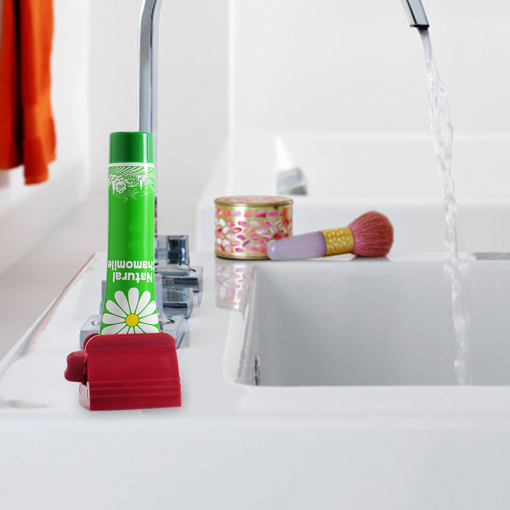 Toothpaste Squeezer Ergonomic Design Reusable Waste Reducing Face Wash