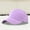 Purple, variant on Holzkary Baseball Cap for Men Women - Classic Adjustable Plain Hat Trucker Hat Solid Color Duck Hat Trend Personality Outdoor Print Breathable Mesh Hat Beige One Size