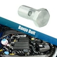 thumbnail image 2 of Unique Bargains 2 Set Universal Auto Banjo Bolt Brake Line Fitting Adapter Kit M18 x 1.5 with 18mm ID Washer, 2 of 6