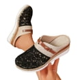 thumbnail image 4 of Samdudou Casual Shoes for Women Closed Toe Slip On Mules Intricate Crochet Mesh Upper with Buckle Strap Espadrille Sole Outdoor Walking Footwear Summer Getaways, 4 of 9
