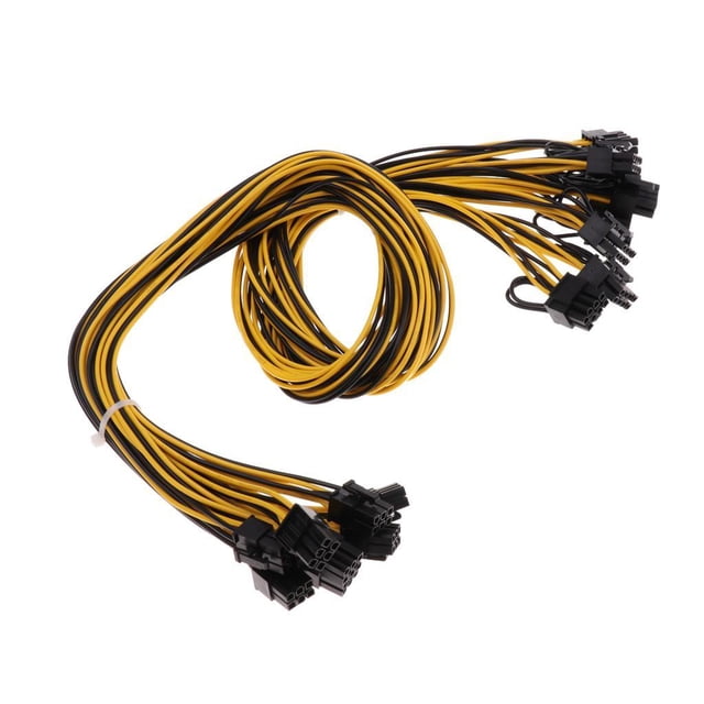 Cable Divisor de Alimentación Yotijar 6 Pines a Pines Riser 16x a 1x Cable PCIe