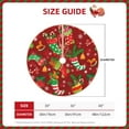 thumbnail image 4 of Bingfone Christmas Tree Skirt Mat Christmas Decoration Interior 48"-X-Mas And New Year, 4 of 8