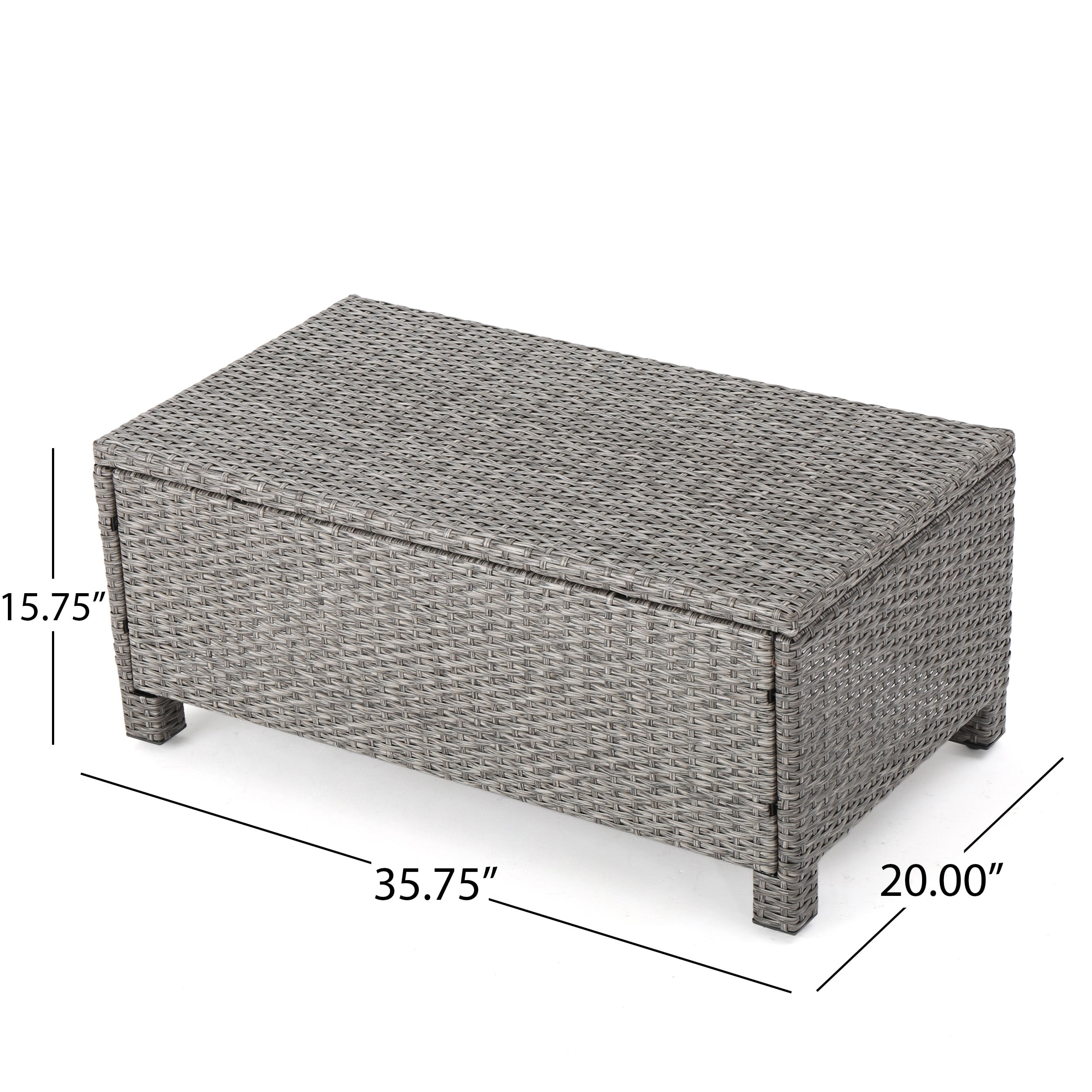 Outdoor Sofa Set 4 Piece, Patio Furniture Set, Wicker Sofa Set with Loveseat 2 Chairs Table, All-Weather PE Rattan and Water-Resistant Cushions, Modern Outdoor Seating, Black