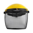 thumbnail image 2 of Casco con visera de malla Casco con visera de malla Sombrero Casco de seguridad de malla Casco de seguridad con visera de malla de cara completa para tala desbrozadoras ANGGREK Otros, 2 of 7