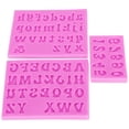 thumbnail image 2 of Molde De Chocolate DIY, Molde De Silicona Molde De Número De Letra Molde De Letras Para Chocolate Para Tienda De Postres Para Cocina Para Amigos Octpeak Silicone Mold, 2 of 8