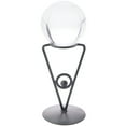 thumbnail image 2 of Bard's Dark Gray Wrought Iron Egg Stand/Holder, Triangle Leg, 2" Diameter, Pack of 2, 2 of 2