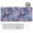 Pastel Pink Cherry Blossom, variant on 31.5x11.8 Inch Large Mouse Pad for Desk, Decorative Pink Flowers Keyboard Mat, Non-Slip Rubber Base XXL Mousepad