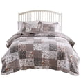 thumbnail image 4 of Barefoot Bungalow Gl-1812Amst Giulia Quilt Set, Twin, Gray, 4 of 7