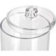 thumbnail image 5 of Botes porta hisopos para decoración de baño, recipiente de plástico transparente con organizador de cosméticos acrílico a prueba de humedad para un acceso rápido, 5 of 7