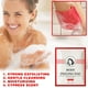 thumbnail image 4 of Almohadilla exfoliante corporal multifuncional, guantes de baño y esponja exfoliante (8 piezas)., 4 of 6