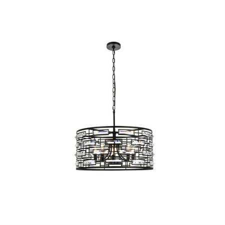 

Kennedy 24 inch pendant in black