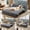 Gray, variant on LLappuil Pull Out Sofa Bed King Size, 82" Loveseat Sofa with Bluetooth Speakers, USB Ports, Side Pockets, Corduroy Sofa Couch Convertible Sofa Bed for Living Room Brown