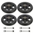 Heavy Duty Wheelchair Wheels Universal Wheelchair Front Wheels Replacements
