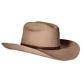 thumbnail image 2 of Sombrero vaquero Stetson Marshall para hombre, color canela, talla 7.5, 2 of 2