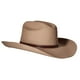 thumbnail image 2 of Sombrero vaquero Stetson Marshall para hombre, color canela, talla 7.5, 2 of 2