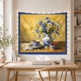 thumbnail image 5 of Classic Still Life Ceramic Pitcher with Daisies and Cornflowers, Serene Vintage Style for Art Lovers, Rustic Cottage Wall Art, Housewarming Gift Tapestry Wall Hanging for Living Room and Kitchen, 5 of 7