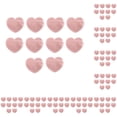 thumbnail image 1 of Billuyoard Bolsa de dulces para mascotas, 10 Uds., portátil, romántico, en forma de corazón, regalo decorativo, bolsas para galletas, bolsillo, Rosa 10piezas, 1 of 6