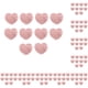 thumbnail image 2 of Monstrate 10 piezas bolsa de dulces para mascotas portátil romántico en forma de corazón regalo bolsas para galletas y galletas accesorios Rosa 10piezas, 2 of 6