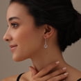thumbnail image 2 of Charmsy Heart Earrings for Women | Rhodium-Plated Celtic Knot Dangle Earrings, 2 of 6