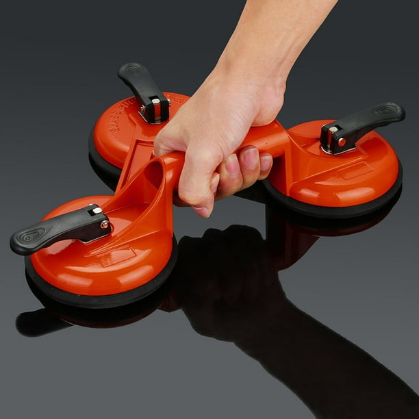 Suction Lifter Glass Vacuum Cleaner 145kg Suction Cup Aluminum Alloy