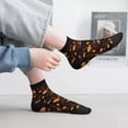 thumbnail image 2 of Pofeuu Halloween With Pumpkins Print 30cm Socks, Adult Running Hiking Socks for Youth and Adult, 2 of 7