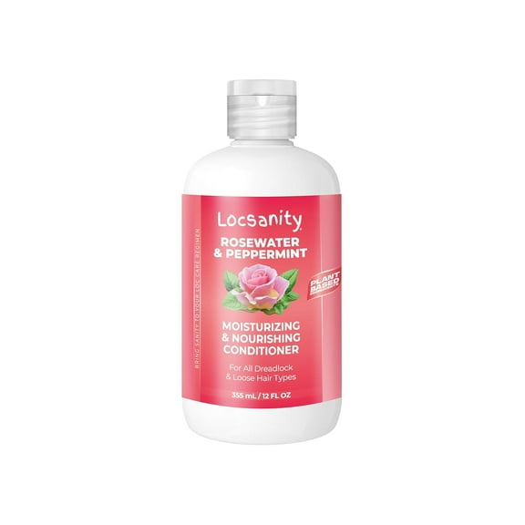 Locsanity Rosewater and Peppermint Moisturizing and Nourishing Conditioner