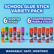 Elmer’s Scented Glue Sticks Variety Pack, Safe, Nontoxic School Glue, 6 Gram, 12 Count
