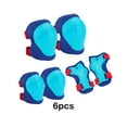 thumbnail image 4 of Justharion Essential For Active Kids Kids Knee Pads And Elbow Pads Set Durable Construction Ventilation Blue Red, 4 of 6