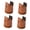 Height adjustable 6, variant on WIND LAND 4Pcs Furniture Leg Risers Bed Foot Pads with Clamp Easy to Installation