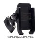 thumbnail image 3 of Soporte De Teléfono Para Motocicleta, Aleación De Aluminio Negro, Grifo Multifuncional, Clip Para Teléfono, Soporte Ajustable Para Teléfono Móvil Para Montar En Motocicleta Serendint VI009022-02, 3 of 7