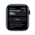 thumbnail image 5 of Apple Watch Series 6 GPS + Cellular, 44mm Blue Aluminum Case with Deep Navy Sport Band - Regular, 5 of 5