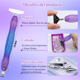 thumbnail image 2 of ZYNERY Juego de bolígrafo de diamante, herramientas completas, fácil de usar, adecuado para principiantes (morado), 2 of 7