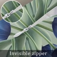 thumbnail image 7 of Navy Blue Tulip Throw Pillow Cover 12 x 20 Inch Decorative Pillow Cover Chic Elegant Flowers Botanical Sage Green Lumbar Pillowcase Seasonal Rectangle Cushion Case for Couch Sofa Bed Living Room, 7 of 7