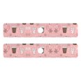 thumbnail image 7 of Yayeee Faucet Mat for Kitchen Sink 30" Diatomite Long Splash Guard Pad, Brown Hand Drawn Cups, 2 Pack, 7 of 7