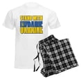 thumbnail image 6 of CafePress - Stand With Ukraine - Men's Light Loose Fit Cotton Pajama Set, 6 of 7