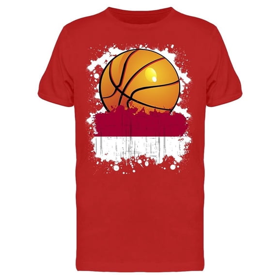 Basketball Team Of Indonesia Tee Men's -Image by Shutterstock Men's T-shirt