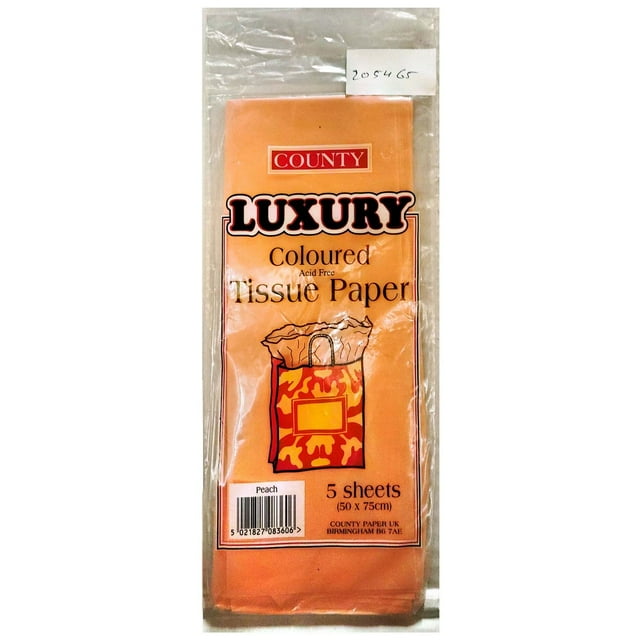 County Stationery Papier de Soie Uni (Lot de 5)